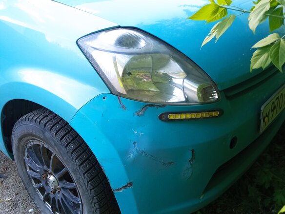 2005 Daihatsu Boon I, голубой, 285000 рублей - вид 5