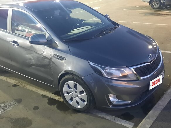 2014 Kia Rio 6-speed III, серый, 660000 рублей - вид 16