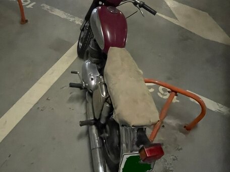 1960 Jawa 350/360, красный, 250000 рублей, вид 4