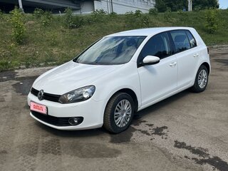 2012 Volkswagen Golf VI, белый, 680000 рублей, вид 1