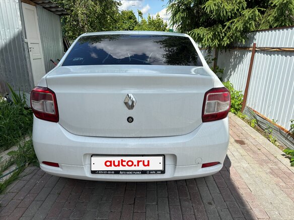 2019 Renault Logan II Рестайлинг, белый, 545000 рублей - вид 2