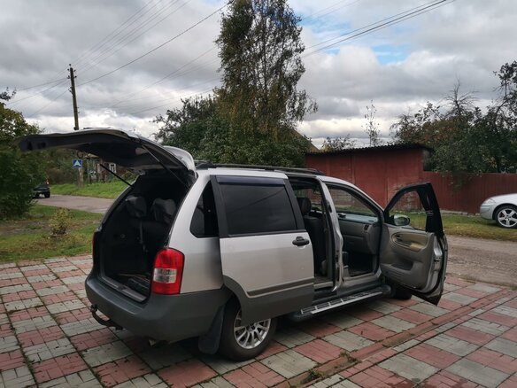 2000 Mazda MPV II (LW), серебристый, 600000 рублей - вид 9