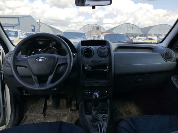 2024 Lada (ВАЗ) Largus I Рестайлинг, белый, 1250000 рублей - вид 5