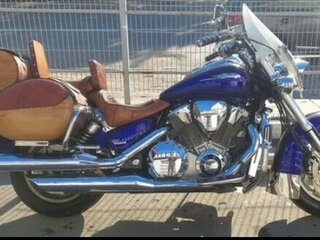 2003 Honda VTX 1800, синий, 750000 рублей, вид 5