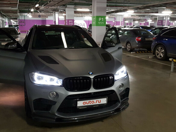 2015 BMW X6 M II (F86), чёрный - вид 3