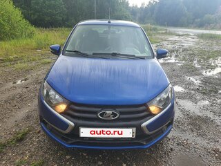 2022 Lada (ВАЗ) Granta Euro-2 I Рестайлинг, синий, 780000 рублей, вид 1