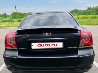 2008 Toyota Avensis II Рестайлинг, чёрный, 1020000 рублей, вид 5