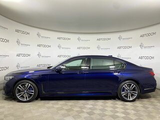 2019 BMW 7 серии Long 745Le xDrive VI (G11/G12) Рестайлинг, синий, 5799900 рублей, вид 3