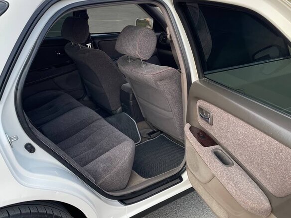 1998 Toyota Cresta V (X100) Рестайлинг, белый, 1000000 рублей - вид 12