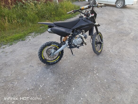 2023 Regulmoto Seven 125E, чёрный, 75000 рублей - вид 2