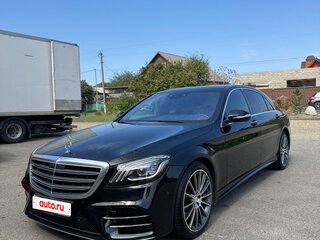 2018 Mercedes-Benz S-Класс 350 d Long VI (W222, C217) Рестайлинг, чёрный, 3350000 рублей, вид 1