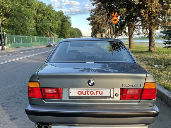 1988 BMW 5 серии 535i III (E34), серый, 7400000 рублей - вид 16