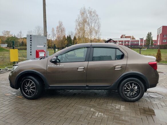 2019 Renault Logan Stepway II Рестайлинг, коричневый, 980000 рублей - вид 8