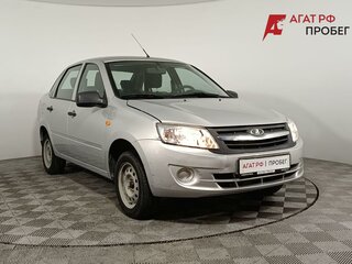 2014 Lada (ВАЗ) Granta I, серебристый, 590000 рублей, вид 1