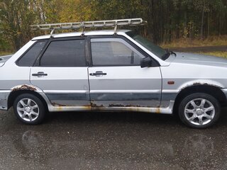 2001 Lada (ВАЗ) 2115, серебристый, 89000 рублей, вид 2