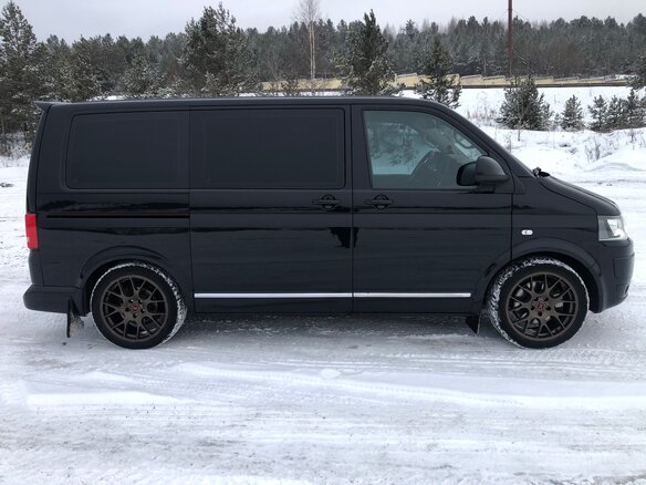 2012 Volkswagen Multivan T5 Рестайлинг, чёрный, 3650000 рублей - вид 12