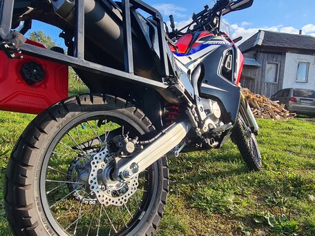 2017 Honda CRF 250L Rally, красный, 460000 рублей, вид 2
