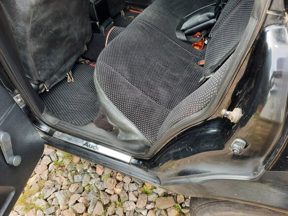 1994 Audi 80 V (B4), чёрный - вид 15