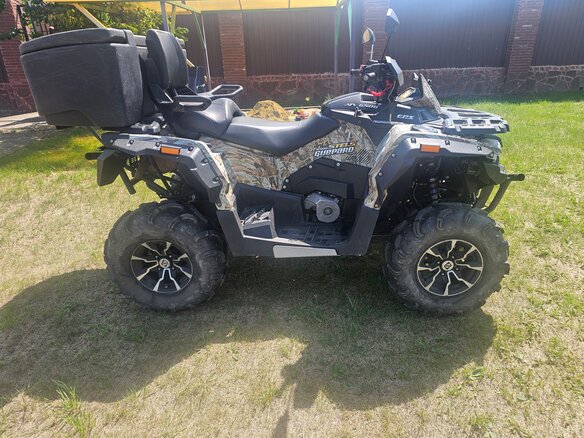 2018 Stels ATV-650 Guepard ST, серый, 700000 рублей - вид 6