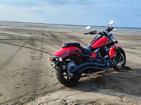 2014 Yamaha XV 1900, красный, 1450000 рублей, вид 5