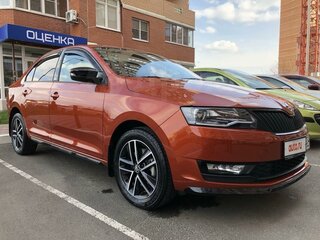 2018 Skoda Rapid I Рестайлинг, красный, 1720000 рублей, вид 2