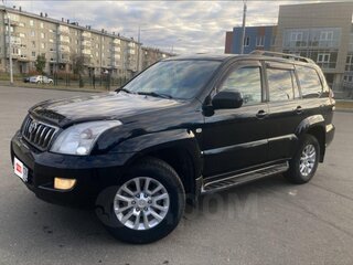 2008 Toyota Land Cruiser Prado 4-speed 120 Series Рестайлинг, чёрный, 2950000 рублей, вид 3