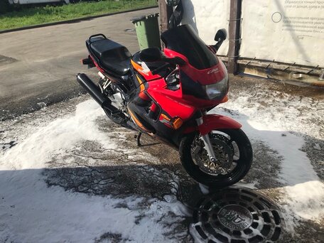 1995 Honda CBR 600F, красный, 360000 рублей, вид 2