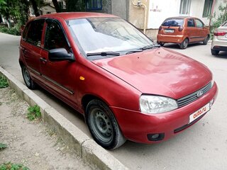 2011 Lada (ВАЗ) Kalina I, красный, 420000 рублей, вид 2