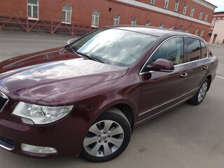 2012 Skoda Superb II, пурпурный, 1500000 рублей, вид 1