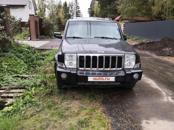 2008 Jeep Commander, чёрный - вид 4