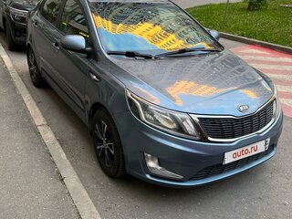 2012 Kia Rio III, голубой, 870000 рублей, вид 3