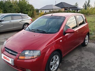 2005 Chevrolet Aveo I, красный, 600000 рублей, вид 1