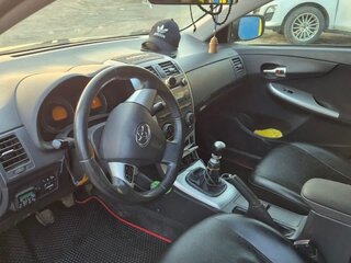 2012 Toyota Corolla X (E140, E150) Рестайлинг, чёрный, 1300000 рублей, вид 5