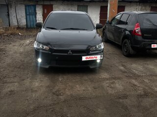 2007 Mitsubishi Lancer X, чёрный, 750000 рублей, вид 2