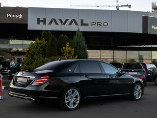2017 Mercedes-Benz Maybach S-Класс 450 I (X222) Рестайлинг, чёрный, 3550000 рублей, вид 4