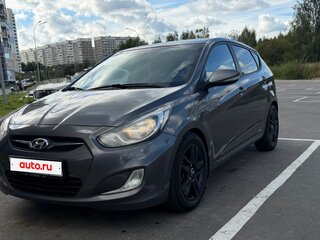 2012 Hyundai Solaris I, серый, 819000 рублей, вид 2