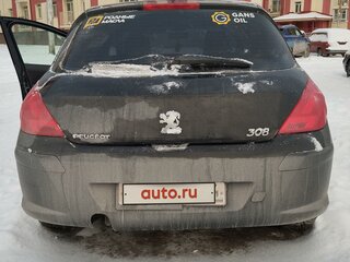 2008 Peugeot 308 I, чёрный, 410000 рублей, вид 2