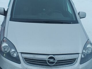 2012 Opel Zafira B Рестайлинг, серебристый, 725000 рублей, вид 1
