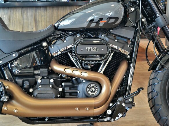 2024 Harley-Davidson Fat Bob, чёрный, 3100000 рублей - вид 14