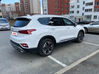 2019 Hyundai Santa Fe IV, белый, 3100000 рублей, вид 5