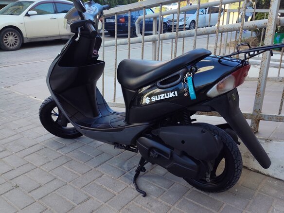 2000 Suzuki Lets 2, чёрный, 46000 рублей - вид 5