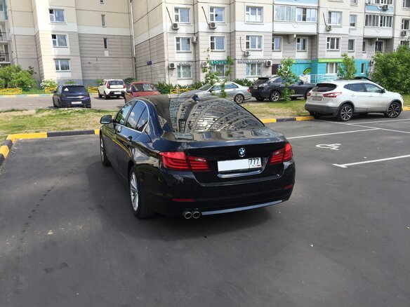 2011 BMW 5 серии 530d xDrive VI (F10/F11/F07), чёрный - вид 6