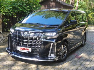 2020 Toyota Alphard III Рестайлинг, чёрный, 4899000 рублей, вид 1