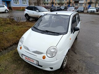2009 Daewoo Matiz I Рестайлинг, белый, 210000 рублей, вид 2