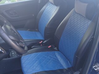 2014 Skoda Fabia II Рестайлинг, синий, 598000 рублей, вид 3