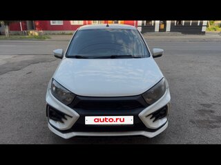 2019 Lada (ВАЗ) Granta I Рестайлинг, белый, 865000 рублей, вид 2