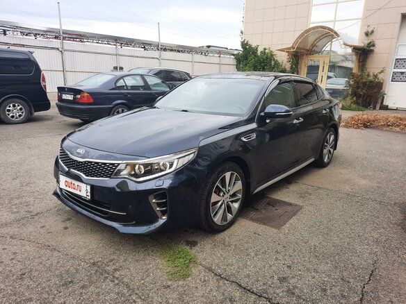 2017 Kia Optima IV, синий, 2000000 рублей - вид 3