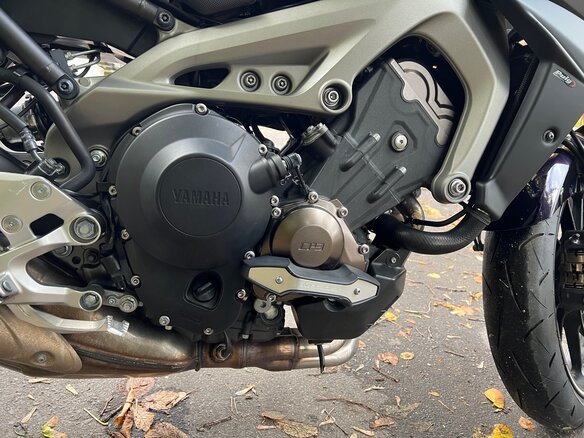 2014 Yamaha MT-09 (FZ-09), фиолетовый - вид 12