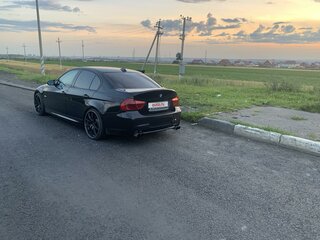 2009 BMW 3 серии 320d V (E90/E91/E92/E93) Рестайлинг, чёрный, 1600000 рублей, вид 5