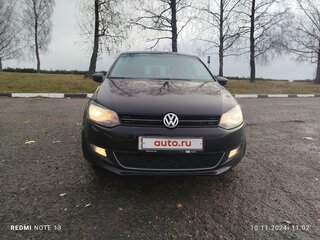 2010 Volkswagen Polo V, чёрный, 890000 рублей, вид 2